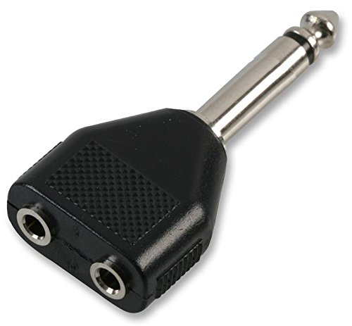 Pro Signal PSG02742 Klinkenadapter, 2x 3,5mm Mono auf 1/4" Mono von PROSIGNAL
