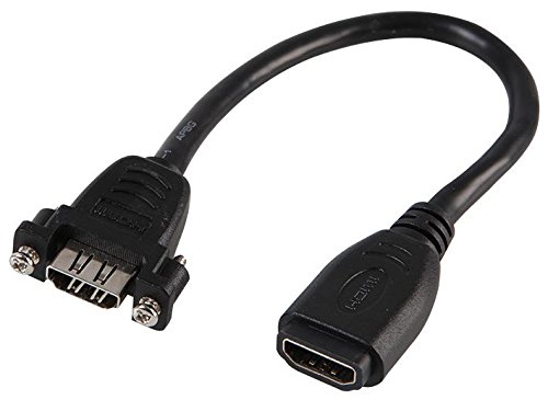 Pro Signal PSG03803 Adapterkabel, HDMI-Buchse auf Buchse, 160 mm, Schwarz von PROSIGNAL
