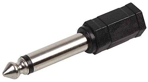 Pro Signal PSG08616 3,5 mm Mono-Klinkenbuchse auf 6,35 mm Mono-Klinkenstecker von PROSIGNAL