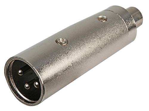 Pro Signal PSG08680 XLR-Stecker auf Cinch-Phono-Buchse Adapter von PROSIGNAL