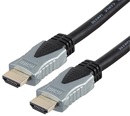 Pro Signal PSG90642 HDMI-Kabel, Stecker auf Stecker, vergoldete Anschlüsse, 15 m von PROSIGNAL