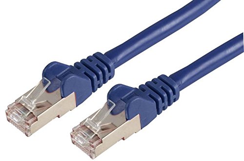 Pro Signal PSG90808 Cat6a LSOH RJ45 Ethernet Patchkabel, 10 m, Blau von PROSIGNAL
