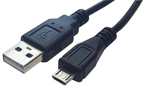 Pro Signal PSG91155 USB-A-Stecker auf Micro-B-Stecker, 1 m, Schwarz von PROSIGNAL
