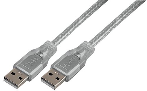 Pro Signal PSG91170 2 m USB 3.0 A Stecker auf A Stecker, transparent von PROSIGNAL