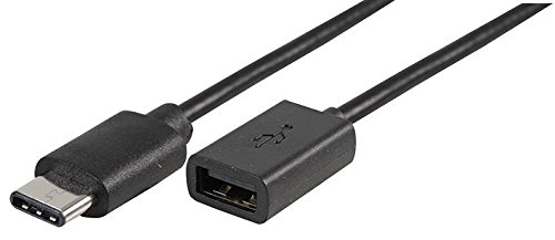 Pro Signal PSG91201 USB 2.0 A Buchse auf Typ-C Kabel, 1 m von PROSIGNAL