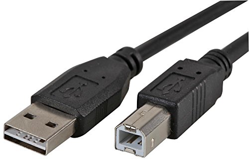 Pro Signal PSG91254 Wendbares USB 2.0 A-Stecker auf B-Stecker, 5 m von PROSIGNAL