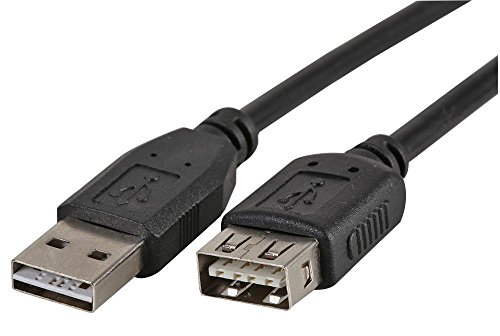 Pro Signal PSG91255 USB-2.0-Kabel (Stecker auf Buchse, umkehrbar, 1 m) von PROSIGNAL