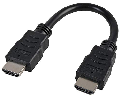 Pro Signal PSG91337 High Speed 4K UHD HDMI-Kabel, Stecker auf Stecker, 0,15 m, Schwarz von PROSIGNAL