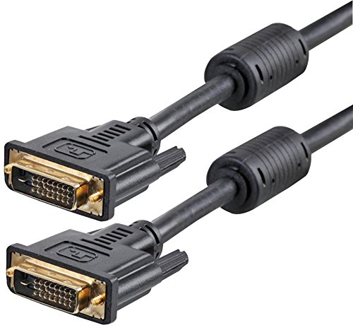Pro Signal PSG91371 DVI-D Dual Link Stecker auf Stecker, 1,8 m, Schwarz von PROSIGNAL
