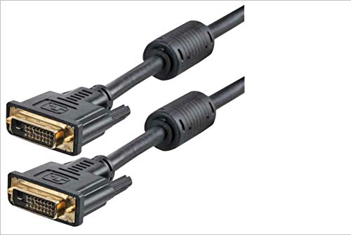 Pro Signal PSG91375 DVI-D Dual Link Stecker auf Stecker, 10 m, Schwarz von PROSIGNAL