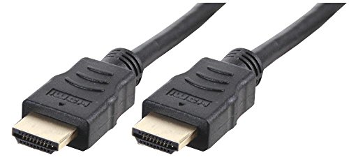 Pro Signal PSG91393 High Speed 4K UHD HDMI-Kabel mit Ethernet, Stecker auf Stecker, 1 m, Schwarz von PROSIGNAL