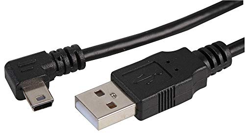 Pro Signal PSG91618 USB-A-Stecker auf rechtwinkligen USB-Mini-B-Kabel, 1 m von PROSIGNAL