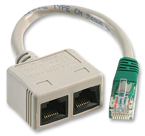 Pro Signal RJ-ECONDV Cat5e UTP Ethernet Kabel Economizer, Voice/Data von PROSIGNAL
