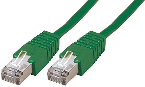 Pro Signal RJ45 auf RJ45 Cat5e S/FTP Ethernet-Patchkabel, 1 m, Grün von PROSIGNAL