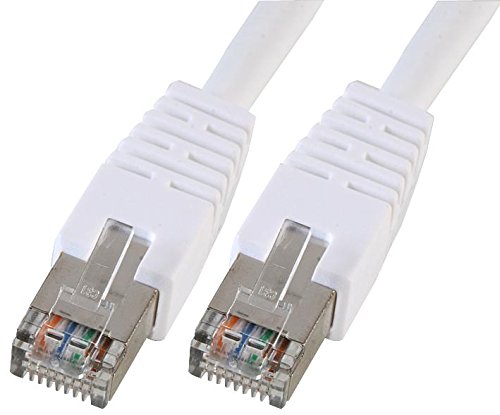 Pro Signal RJ45 auf RJ45 Cat5e S/FTP Ethernet-Patchkabel, 15 m, Weiß von PROSIGNAL