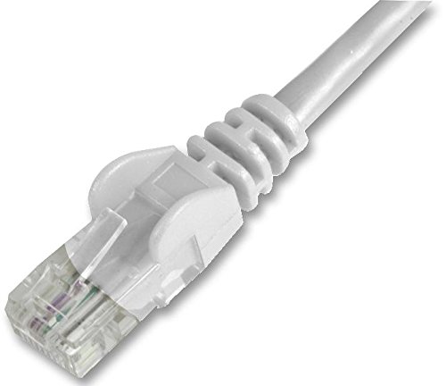 Pro Signal SL5EWHITE10 m Cat5e Snagless UTP Ethernet Patchkabel, 10 m, Weiß von PROSIGNAL