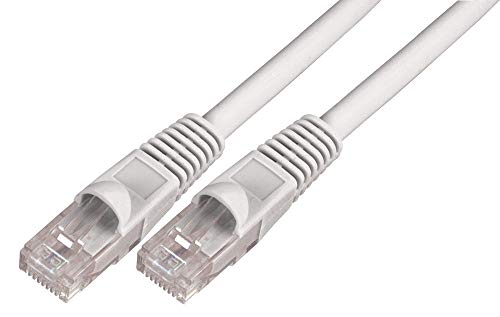 Pro Signal Snagless Cat6 UTP LSOH Ethernet-Patchkabel, 0,5 m, Weiß von PROSIGNAL