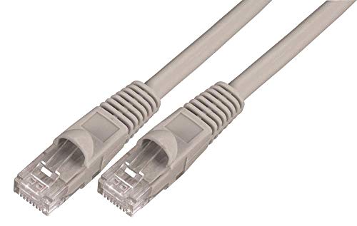 Pro Signal Snagless Cat6 UTP LSOH Ethernet-Patchkabel, 1 m, Grau von PROSIGNAL