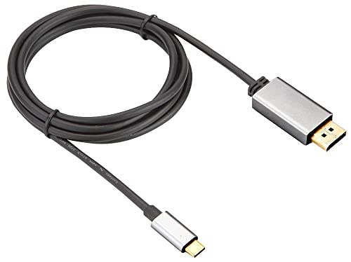 USB-C auf DisplayPort-Kabel, 1,8 m, Schwarz von PROSIGNAL