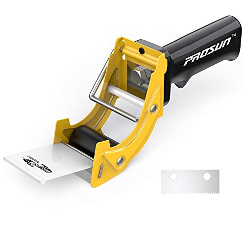 Handheld Klebebandabroller, mit extra Klinge Verpackung Karton Cutter, Paketklebeband Paketbandabroller Packband Paketband Papierklebeband Abroller Handabroller Kleberoller Klebebandspender,Gelb Handheld Klebebandabroller, mit extra Klinge Verpackung Karton Cutter, Paketklebeband Paketbandabroller Packband Paketband Papierklebeband Abroller Handabroller Kleberoller Klebebandspender,Gelb von PROSUN