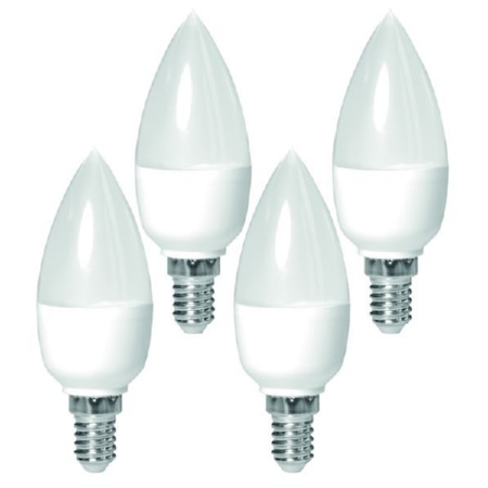 05400745  - LED-Leuchtmittel Set PMPC35 Multipack 4x Kerze E14 5.5W von PROTEC.class