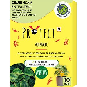 PROTECT Fliegenfänger Gelbfalle gelb 10 St. von PROTECT