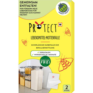 PROTECT Mottenfalle Lebensmittel weiß, 2 St. PROTECT Mottenfalle Lebensmittel weiß, 2 St. von PROTECT
