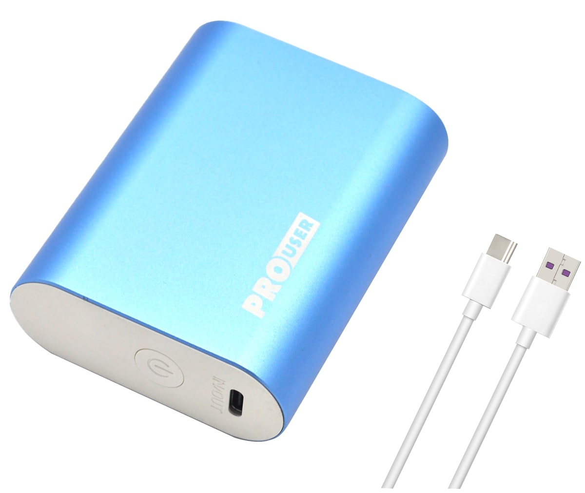 PROUSER USB Powerbank 20161, 10.000mAh, Li-Ionen, 21700 Cell, bau von PROUSER