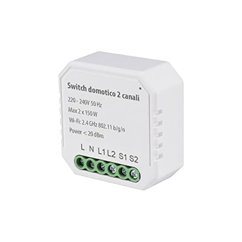 Elektronischer Dimmer mit Fernbedienung 2 Lasten von PROXE