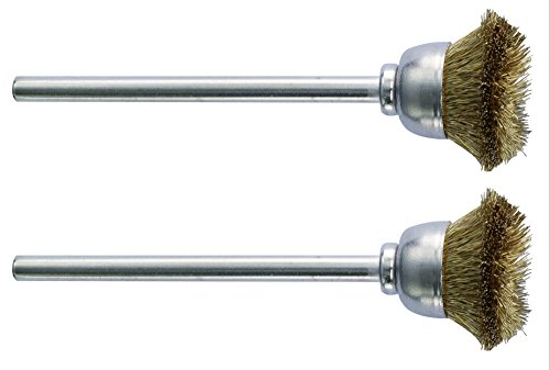 Proxxon 28963 Topfbürsten Messing Ø13mm 2 Stück/Packung von PROXXON