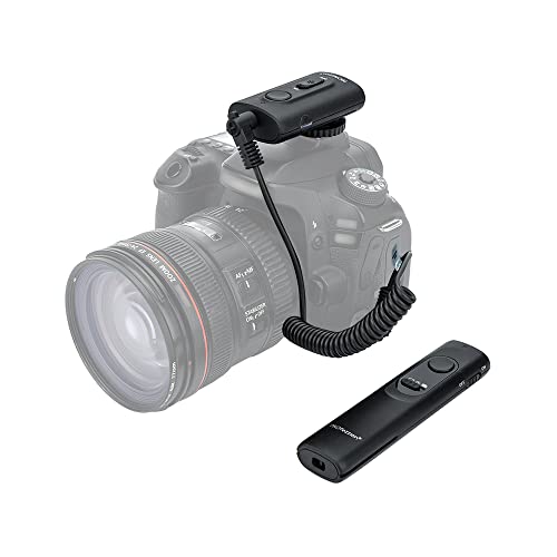 PROfezzion 165ft Drahtloser Fernauslöser für Canon EOS R8 R10 R7 R RP R6 R6 Mark II 2000D 1300D 90D 80D 70D 60D 77D 850D 800D 760D 750D 700D 650D 600D 550D 250D 200D 100D M6 Mark II M5 und mehr PROfezzion 165ft Drahtloser Fernauslöser für Canon EOS R8 R10 R7 R RP R6 R6 Mark II 2000D 1300D 90D 80D 70D 60D 77D 850D 800D 760D 750D 700D 650D 600D 550D 250D 200D 100D M6 Mark II M5 und mehr von PROfezzion