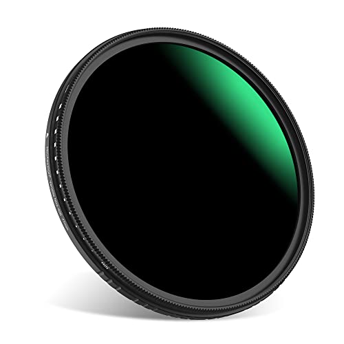 PROfezzion 55mm Schlank Variabler Graufilter ND2-ND400 Einstellbar ND Filter für Nikon AF-P DX 18-55mm f/3.5-5.6G, Sony FE 28-70mm f/3.5-5.6 DSLR Kamera Objektiv Landschaftsfotografie von PROfezzion