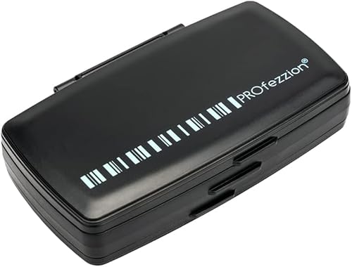 PROfezzion SD Kartenhalter mit 72 Steckplätzen SD Card Case Anti-Shock Speicherkarten Tragetasche für 24 x SD SDXC SDHC-Karten + 48x Micro SD SDXC SDHC/TF-Kartenspeicher, Schwarz PROfezzion SD Kartenhalter mit 72 Steckplätzen SD Card Case Anti-Shock Speicherkarten Tragetasche für 24 x SD SDXC SDHC-Karten + 48x Micro SD SDXC SDHC/TF-Kartenspeicher, Schwarz von PROfezzion