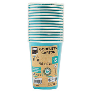 15 PROnappe Einweg-Kaffeebecher 200,0 ml 15 PROnappe Einweg-Kaffeebecher 200,0 ml von PROnappe