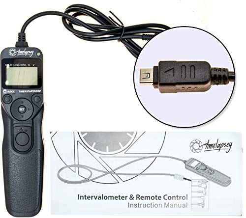 PROtastic® DSLR-Intervalometer/Timer-Auslöser für Zeitraffer-Fotografie + Astro-Langbelichtung (Olympus UC1-Kabel) von PROtastic