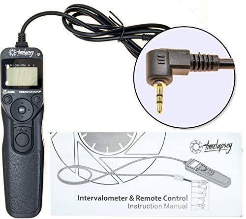 PROtastic® DSLR Intervalometer / Timer Auslöser für Zeitrafferfotografie + Astro-Langbelichtung (Canon E3 Kabel) von PROtastic