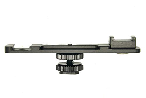 PROtastic Adapter für Blitzschuh, Doppel-/Dual-Ladeschuh, Montage mehrerer Zubehörteile (Blitz/Monitor/Radio-Mikrofon) auf einem Blitzschuh von PROtastic