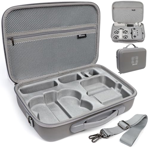PRZRAO Tasche für DJI Neo Drohne, Tragbare Aufbewahrungstasche für DJI Neo, Tragetasche wasserdichte Schutztasche Tragbare PU-Reisetasche Case für DJI Neo, mit Verstellbarem Riemen PRZRAO Tasche für DJI Neo Drohne, Tragbare Aufbewahrungstasche für DJI Neo, Tragetasche wasserdichte Schutztasche Tragbare PU-Reisetasche Case für DJI Neo, mit Verstellbarem Riemen von PRZRAO