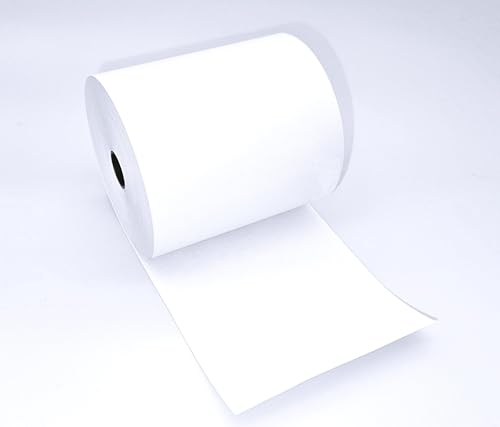 10 Thermorollen 80mm x 80m x 12mm Bonrolle Kassenrolle Waagerolle für Registrierkassen, Gastrokassen, BPA-frei inkl. roter Endwarnstreifen (80x80x12) von PS-Handelshaus