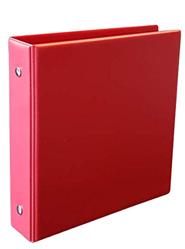 Veloflex 4167020 Karteikartenordner A6, Ringbuch, Ordner, mit Innentasche, PVC, 150 x 160 x 30 mm, rot von PS-Handelshaus