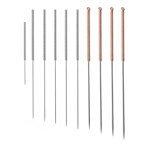 PSDFJAD ZHGUIMING 10 Stück Edelstahl-Reinigungsnadeldüse for Bohrer 0,2/0,3/0,4/0,5/0,6–1,2 mm Bohrer, 3D-Druckerteile(10 Nozzle Needles) von PSDFJAD
