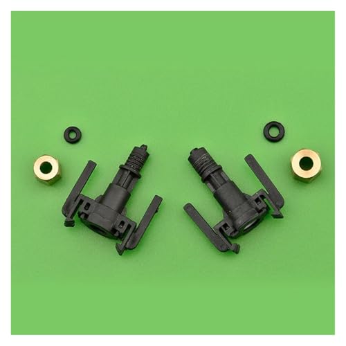 PSDFJAD ZHGUIMING 10PCS Tinte Dämpfer Dumper Stecker Kupfer Schraube Adapter for JV33 Cjv30 Jv5 Xp600 Tx800 for Eco Solvent Drucker(Black on Green) von PSDFJAD