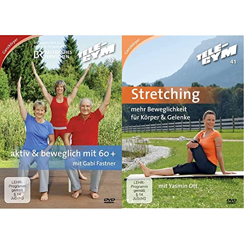 TELE-GYM 42 aktiv & beweglich mit 60+ & TELE-GYM 41 Stretching von PSF Film + Video GmbH