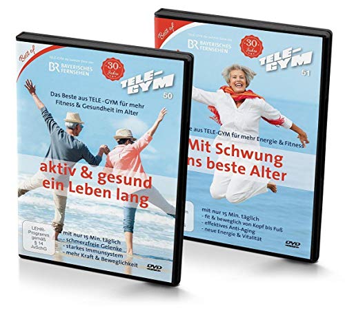 TELE-GYM 50 + 51 aktiv & gesund ein Leben lang + Mit Schwung ins beste Alter [2 DVDs] von PSF Film + Video GmbH