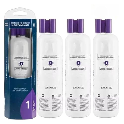 EDR1RXD1 Kühlschrank-Wasserfilter, Kompatibel Mit Whirlpool, W10295370A 469081 469930 P8RFWB2L P4RFWB(3pcs) von PSGFEHJJ