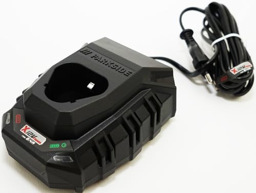 PSIDE® Bundle - Parkside® 12V Akku Ladegerät PLGK 12 A3, 2,4A Serie X12V Team (ohne Akku) + PSIDE® Schlüsselanhänger von PSIDE