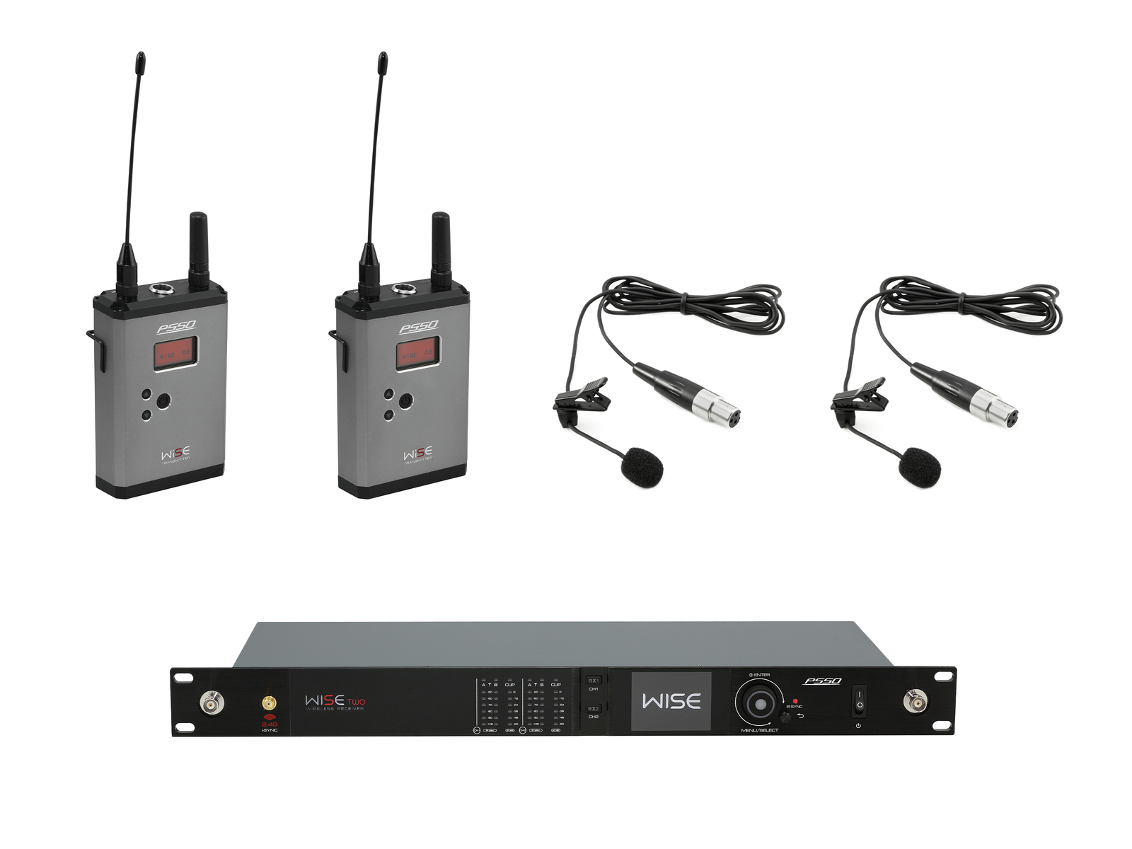PSSO Set WISE TWO + 2x BP + 2x Lavalier 823-832/863-865MHz PSSO Set WISE TWO + 2x BP + 2x Lavalier 823-832/863-865MHz von PSSO