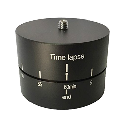 ptcm 360 ° 60 Minuten Schwenken drehbar Mechanische Panorama Kopf Zeitraffer Stabilisator mit 1/10,2 cm 3/20,3 cm Stativ Mount Adapter für GoPro/Action Kamera Smart Handys DSLR-Kameras ptcm 360 ° 60 Minuten Schwenken drehbar Mechanische Panorama Kopf Zeitraffer Stabilisator mit 1/10,2 cm 3/20,3 cm Stativ Mount Adapter für GoPro/Action Kamera Smart Handys DSLR-Kameras von Tenlacum