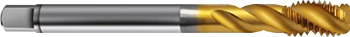 PTG 2720121600 PROFILINE Hartmetall Frässtift mit ALU-Verzahnung Form H Spitzkegel, 16m Kopfdurchmesser, 6mm Schaft Durchmesser, 70mm Länge, 25mm Kopflänge von PTG