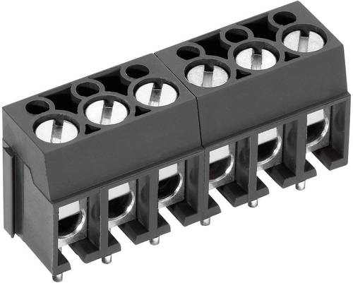 PTR Hartmann 50100100121E Schraubklemmblock 2.50mm² Polzahl (num) 10 Grau von PTR Hartmann